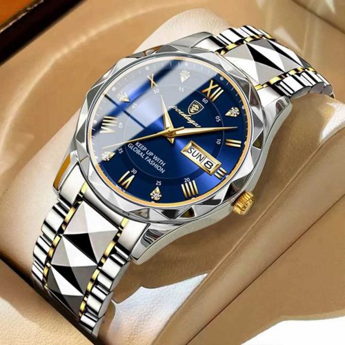 ⌚POEDAGAR 615 Diamond Cut Watch For Men⌚